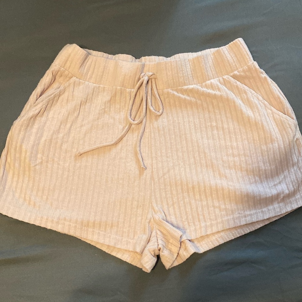 Garage cozy rib shorts “Spring Sale”